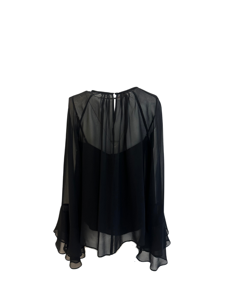 Zeo Blouse  BLACK