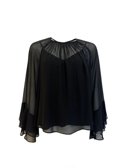 Zeo Blouse  BLACK