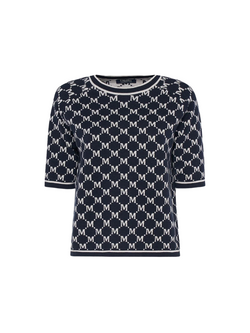 Portici Cashmere Top  NAVY