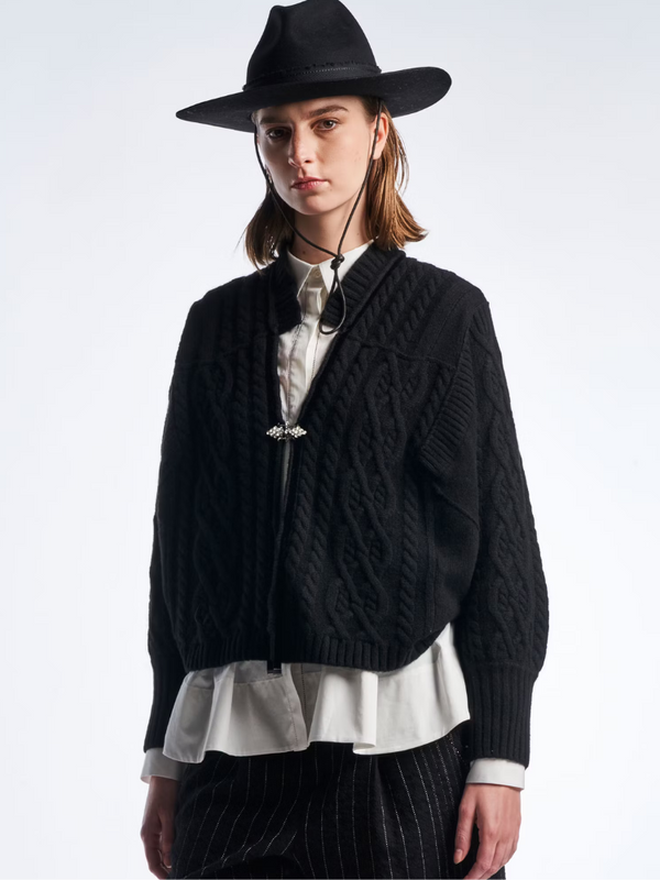 Peruse Cardigan in Black