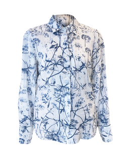 Toile Print Linen Shirt